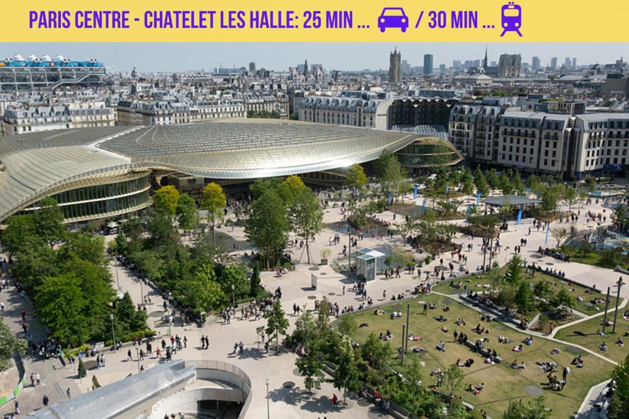 Qhome 1 - Studio Entre Paris Et Disney 빌리에쉬르마른 외부 사진